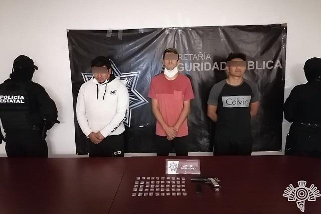  Vendían droga y armas en la banda de La Patrona, en Puebla