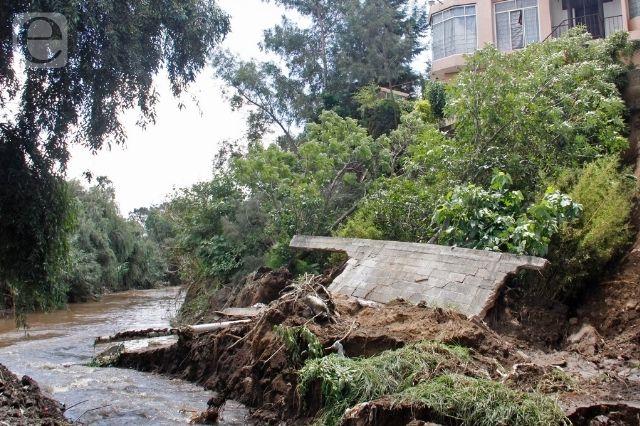 SEGOB reporta afectaciones por lluvias en tres municipios