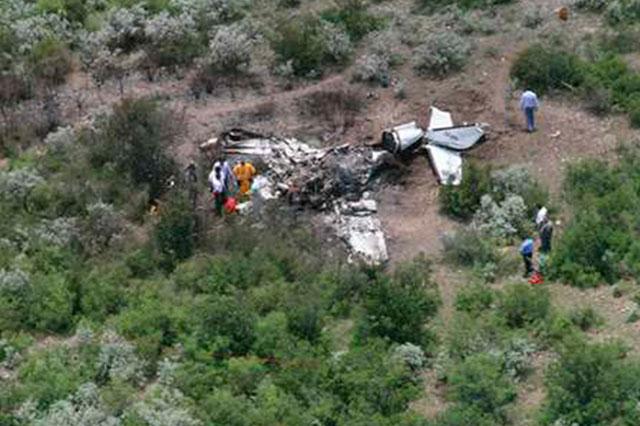 Se desploma una avioneta en Ciudad Acuña, Coahuila