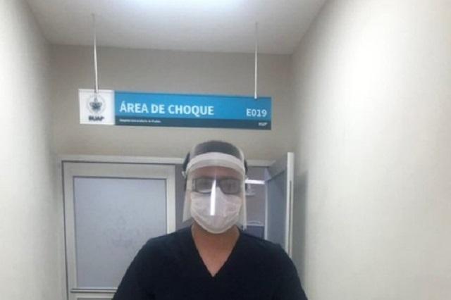 Iberdrola da equipo de protección para médicos en Puebla