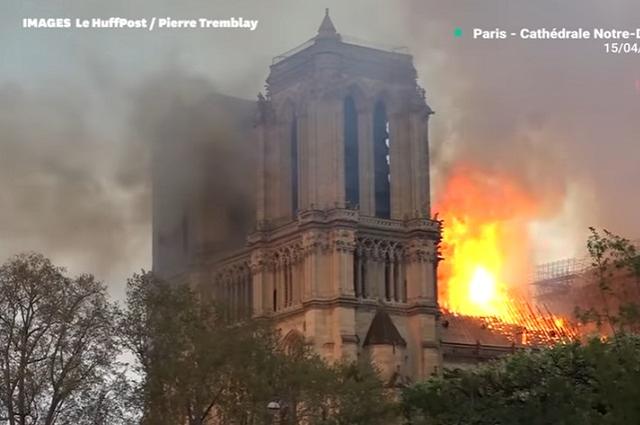 ¿Qué se dice ocasionó el incendio en catedral de Notre Dame?