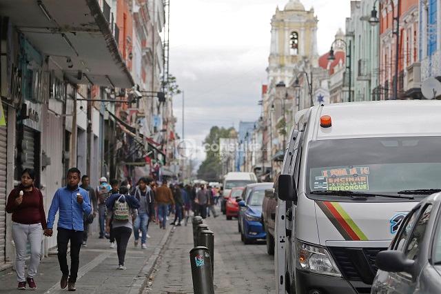 Cero ambulantes en centro de Puebla en Buen Fin: SEGOM