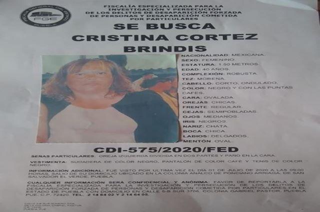 Desaparece mujer en Puebla