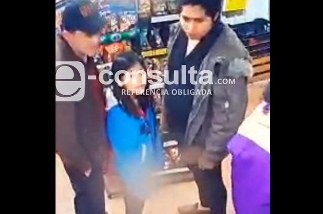 Video: graban robo en familia a tiendita de San Baltazar