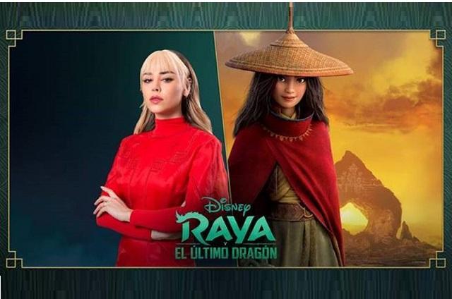 Danna Paola cantará y dará voz a personaje en Raya y el último Dragón de Disney