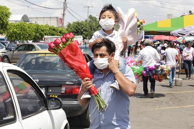 Por pandemia, venta de flores para el 14 se muda a internet
