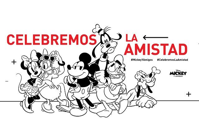 Mickey Mouse y sus Amigos invitan a celebrar la amistad