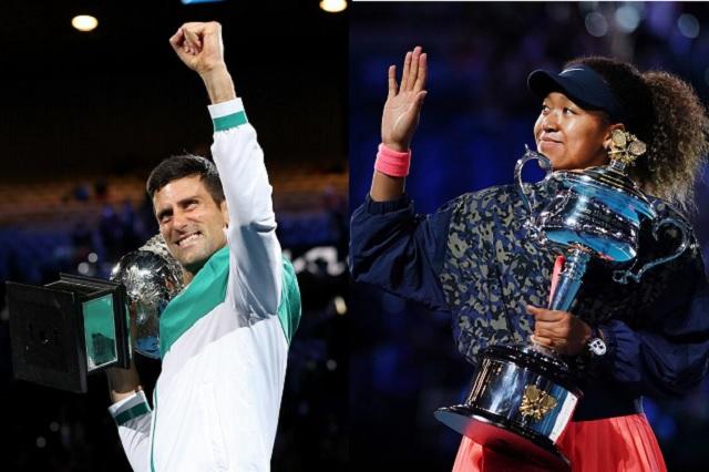Naomi Osaka y Novak Djokovic conquistan el Australian Open 2021