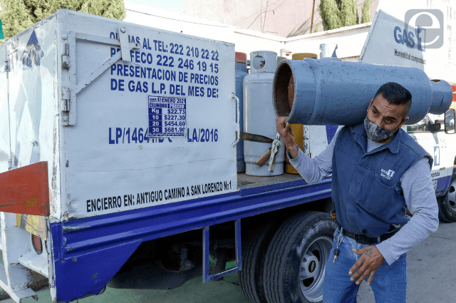 Gas sube más de 100% en Puebla