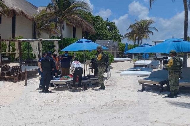 Ejecutan a tres en playas de Tulum, Quintana Roo