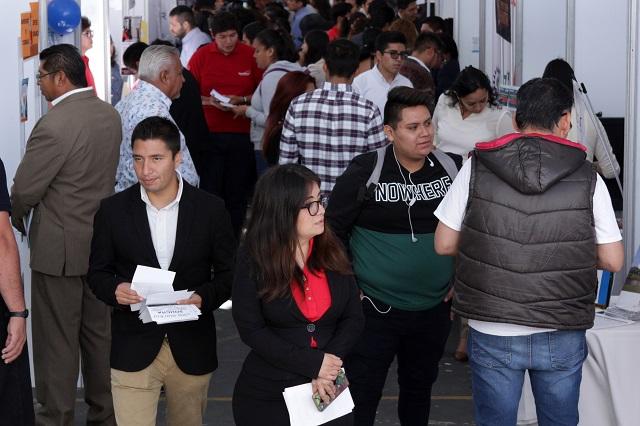 Se frena en julio caída del empleo formal en Puebla