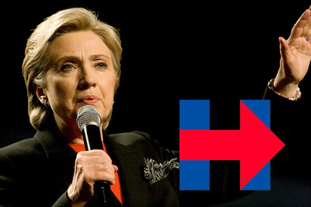 Logo de Hillary Clinton causa polémica en redes sociales