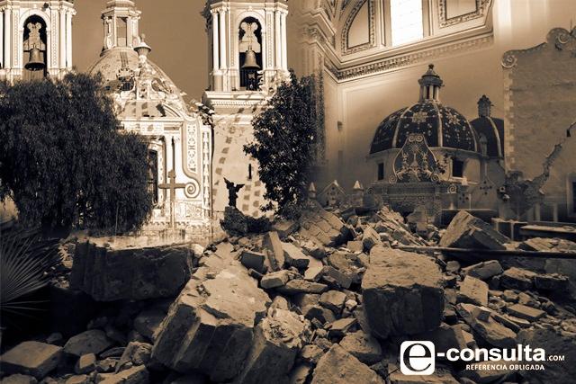 Sin atención, más de la mitad de iglesias del sur de Puebla tras 19 S