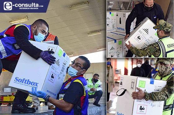 Llegan vacunas a Puebla; se aplicarán en 37 hospitales