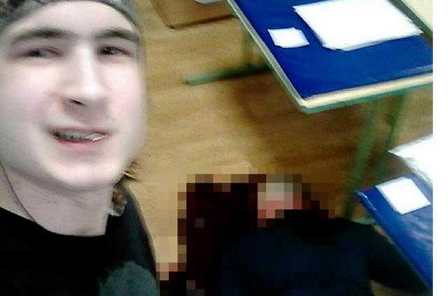 Estudiante asesinó a su maestro, publicó fotos en redes y se suicida