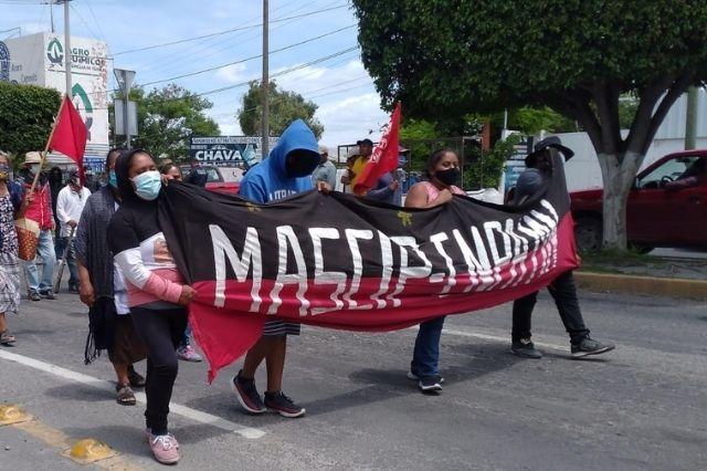 Anuncian marchas en diferentes carreteras de Tehuacán