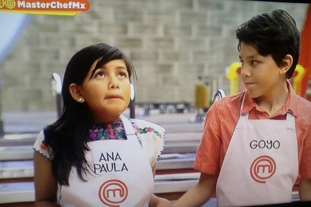 Ana Paula y Goyo abandonan la cocina de MasterChef Junior México