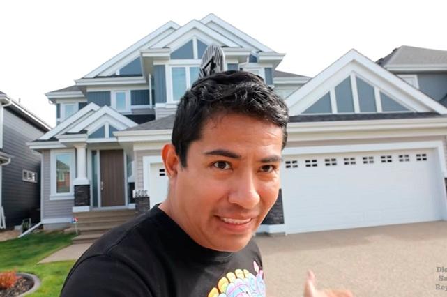 Mira casa que un mexicano adquirió en Canadá trabajando como albañil