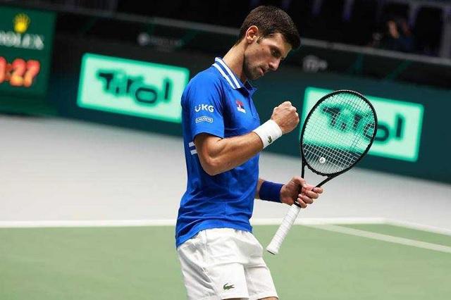 Novak Djokovic arrasa en Copa Davis con victoria y récord