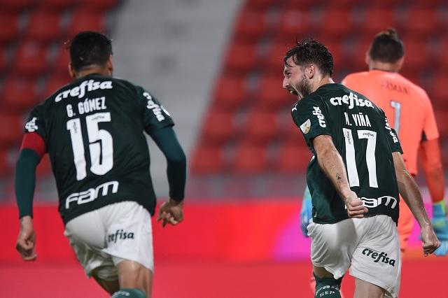 Palmeiras aplasta 3-0 a River Plate y acaricia final de Libertadores