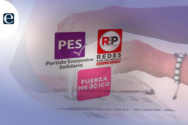 Revivirán a PES, FXM y RSP en Puebla como partidos locales