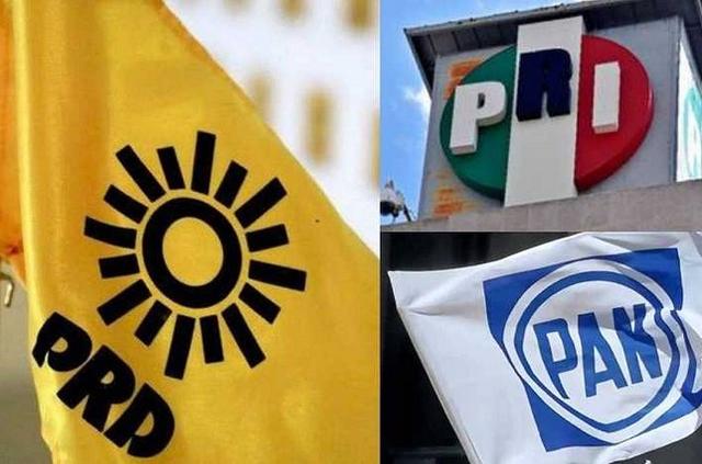 PAN, PRI y PRD deciden cuotas para diputaciones en Puebla 