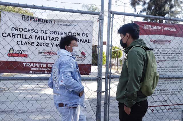 Llaman a jóvenes de 2003 a sorteo para servicio militar en Puebla