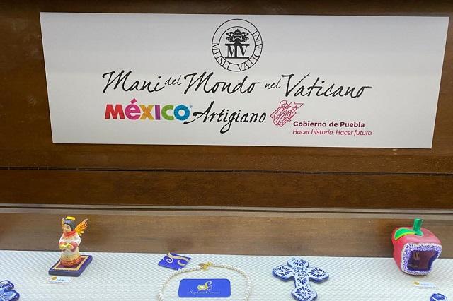 Puebla y sus artesanías brillan en exposiciones en el Vaticano