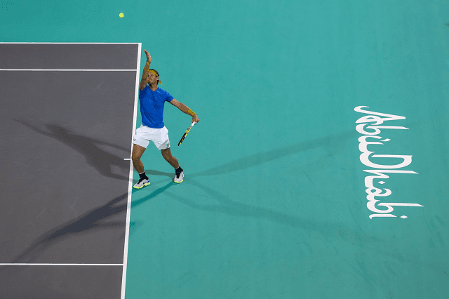 Rafael Nadal vuelve al tenis en torneo de exhibición de Abu Dhabi
