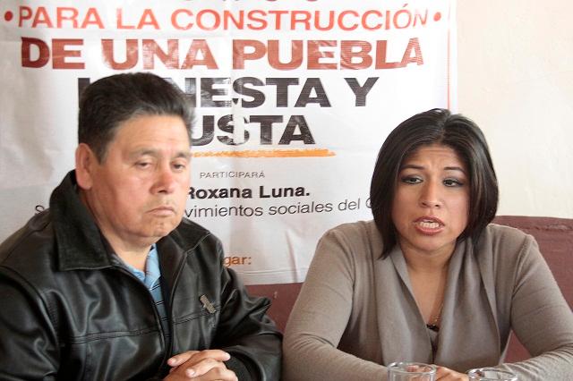 Adelanta Roxana Luna que buscará candidatura por el PRD