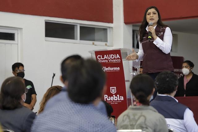 Los ‘moches’ ya eran tradición en Puebla capital, acusa Rivera