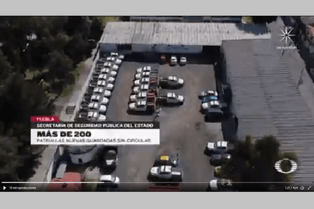 Exhiben a Puebla por pagar renta de 200 patrullas y no usarlas