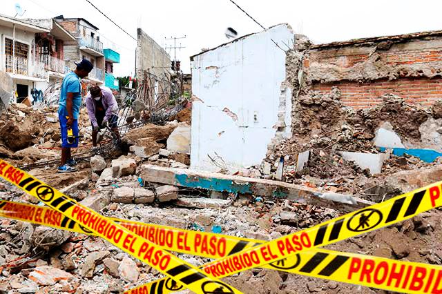Crece a 24,500 la cifra de casas dañadas por el sismo en Puebla