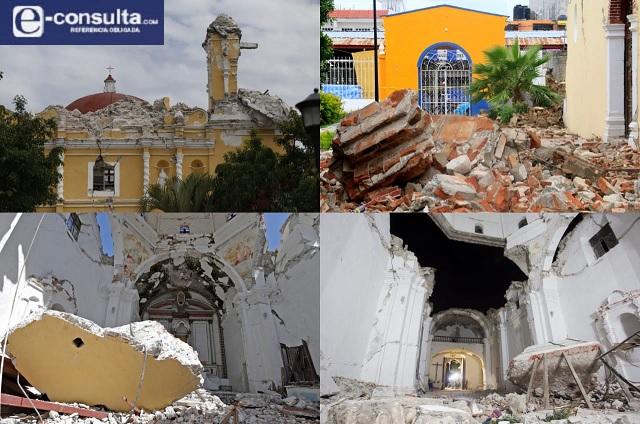 Dejan en el olvido a 55 monumentos históricos dañados tras el 19s