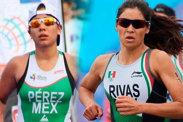 Mexicanas abandonan competencia de triatlón en Tokio 2020