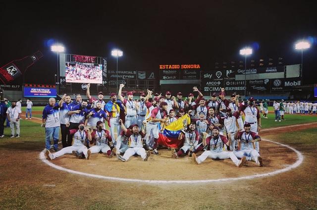 Venezuela le arrebata la corona a México en Mundial de Beisbol