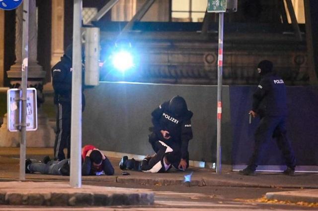 Dos muertos y 15 heridos dejan atentados en el centro de Viena