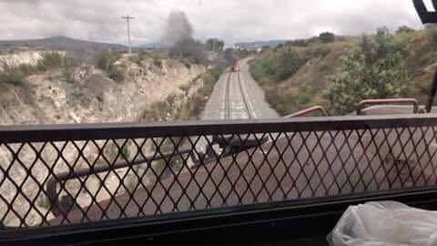 Saquean al tren en Cañada Morelos y se roban electrodomésticos 