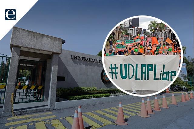 Demandan 300 estudiantes un mediador para reabrir UDLAP