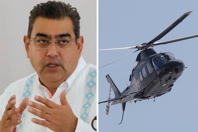 ¡Que Dios nos acompañe! Gobernador de Puebla volverá a volar en helicóptero
