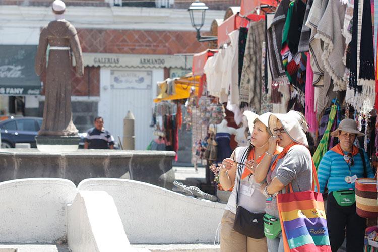 Descartan inseguridad para turistas en Puebla capital