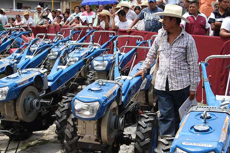 De 29 mil a 79 mil pesos pueden encontrarse motocultores en Puebla