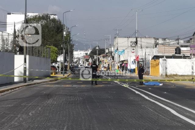 Chocan motociclistas en San Andrés Cholula y muere uno