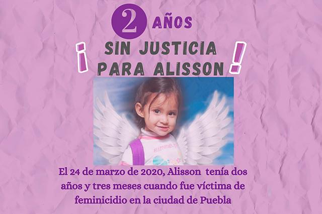 A 2 años del feminicidio de  Alisson, no avanza juicio