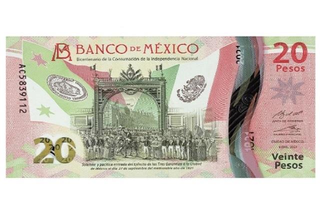 Billete de 20 pesos conmemorativo lo venden en 300 mil pesos