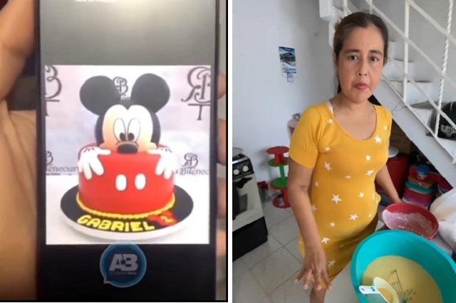 Mujer que hizo polémico pastel de Mickey Mouse rompe el silencio