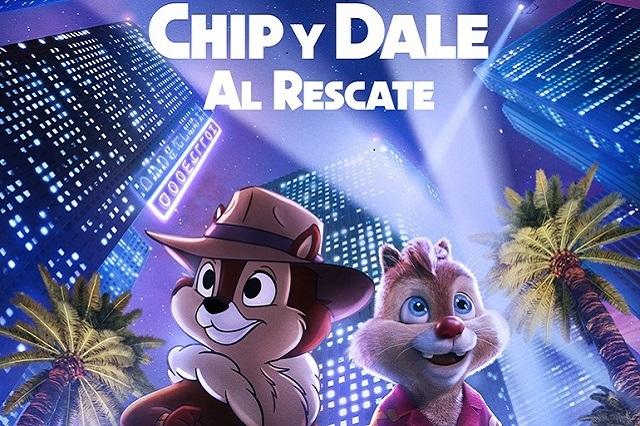 Estrenan poster de la película de Chip y Dale