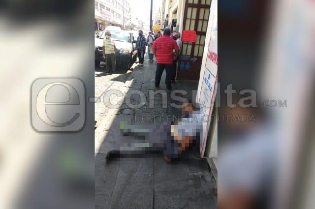 Muere indigente en calles del Centro Histórico de Puebla