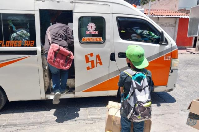 Circulan sin placas 333 unidades del transporte público en Tehuacán