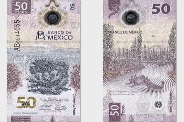 Comienzan a circular los nuevos billetes de 50 pesos